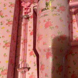 Stanley Pink Floral Tumbler